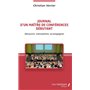 Journal d'un maître de conférences débutant