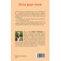 Vivre pour vivre. Poèmes