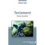 Testament. Recueil de poèmes