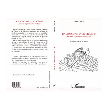 RADIOSCOPIE D'UN CREATIF