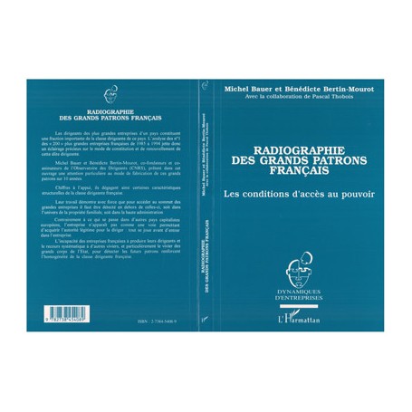 RADIOGRAPHIE DES GRANDS PATRONS FRANCAIS