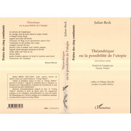 Théandrique ou la Possibilité de l'utopie