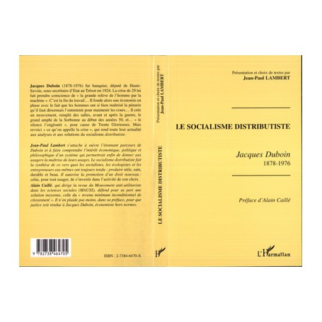 Le socialisme distributiste