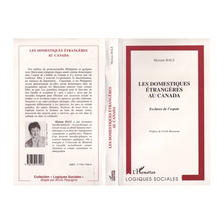 LES DOMESTIQUES ETRANGERES AU CANADA