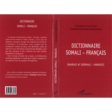 DICTIONNAIRE SOMALI-FRANÇAIS