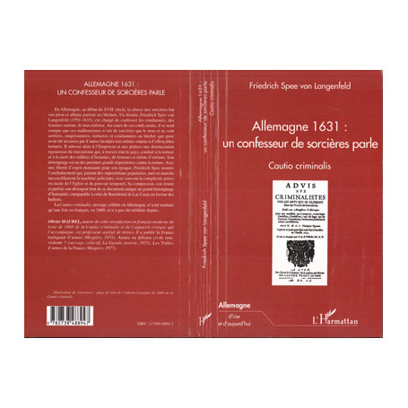 ALLEMAGNE 1631 : UN CONFESSEUR DE SORCIERES PARLE