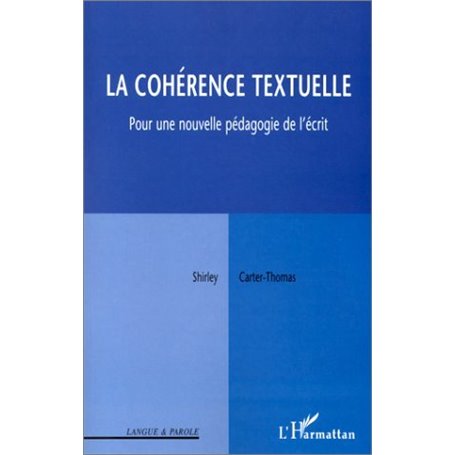 LA COHERENCE TEXTUELLE