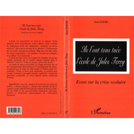 ILS ONT TOUS TUE L'ECOLE DE JULES FERRY