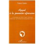 APPEL À LA JEUNESSE AFRICAINE
