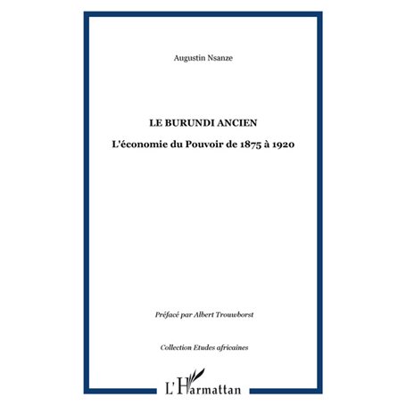 LE BURUNDI ANCIEN
