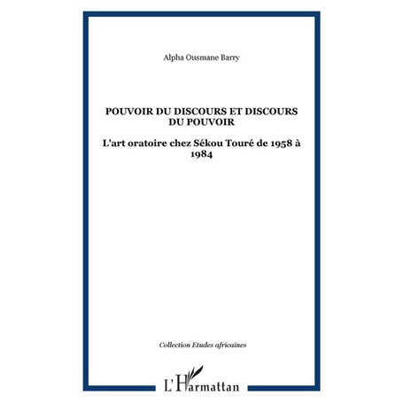 POUVOIR DU DISCOURS ET DISCOURS DU POUVOIR