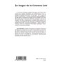 LA LANGUE DE LA COMMON LAW