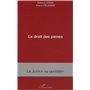 Le droit des peines