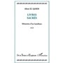 Livres sacrés