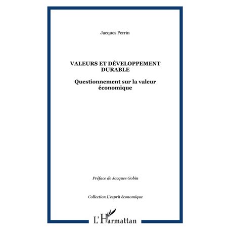 Valeurs et développement durable