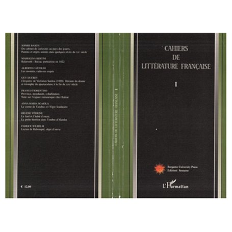 Cahiers de Littérature française