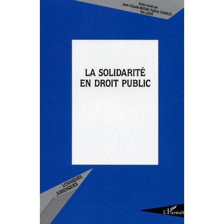 La solidarité en droit public