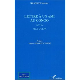 Lettre à un ami au Congo