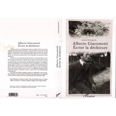 Alberto Giacometti- Ecrire la déchirure