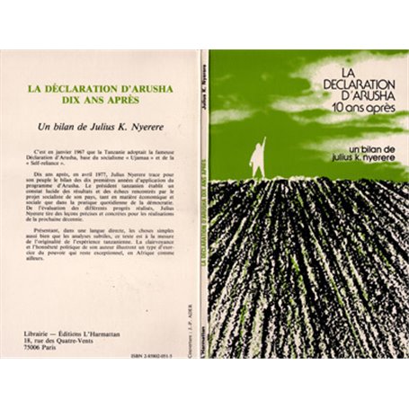 Tanzanie, la déclaration d'Arusha dix ans après
