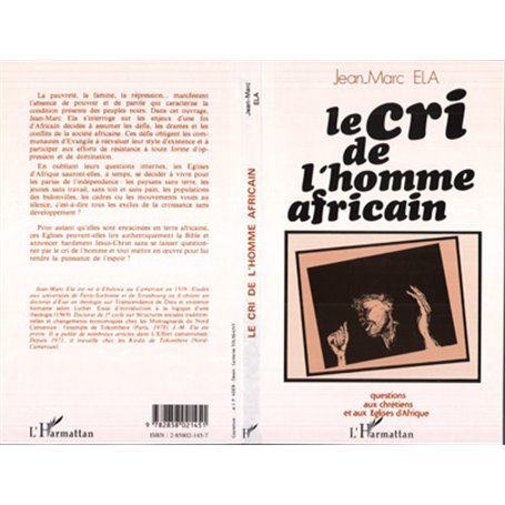 Cri de l'homme africain