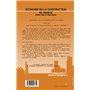 Economie de la construction au Maroc