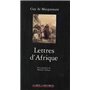 Lettres d'Afrique