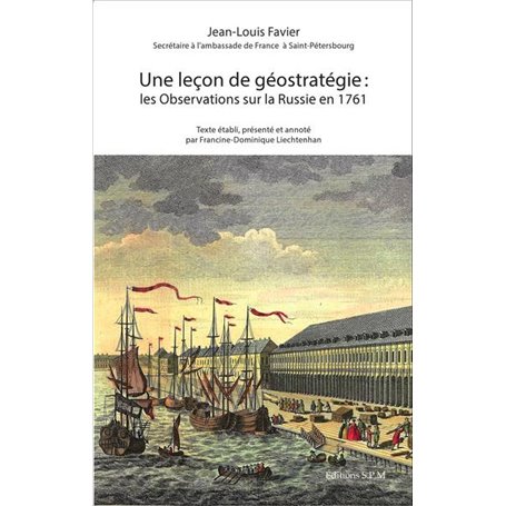 Une Leçon de géostratégie : les Observations sur la Russie en 1761