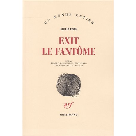 Les livres de Zuckerman - Exit le fantôme