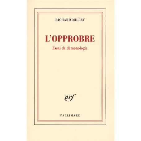 L'opprobre