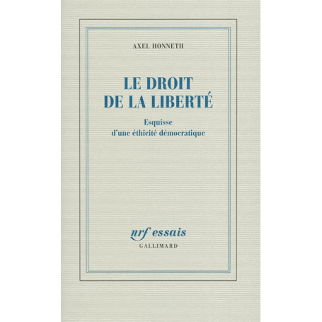Le droit de la liberté