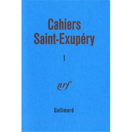 Cahiers Saint-Exupéry