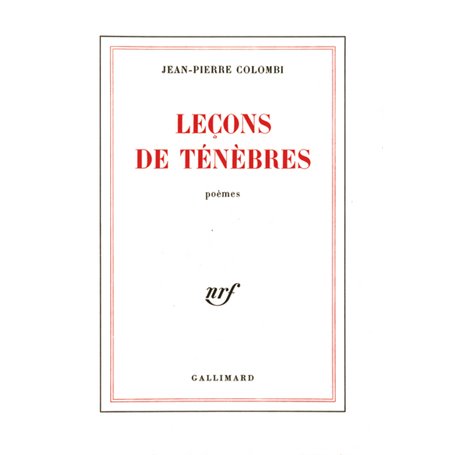 Leçons de ténèbres