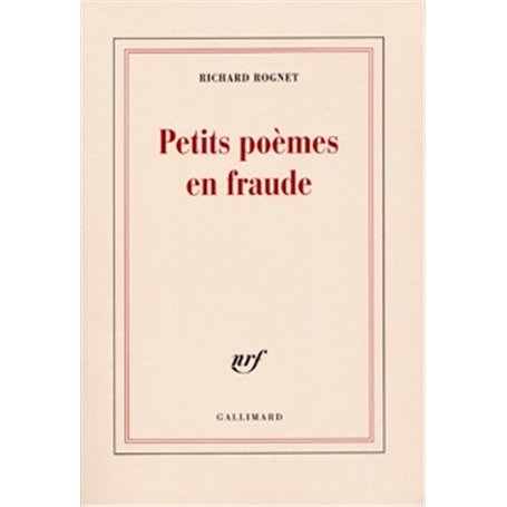 Petits poèmes en fraude