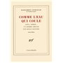 Comme l'eau qui coule