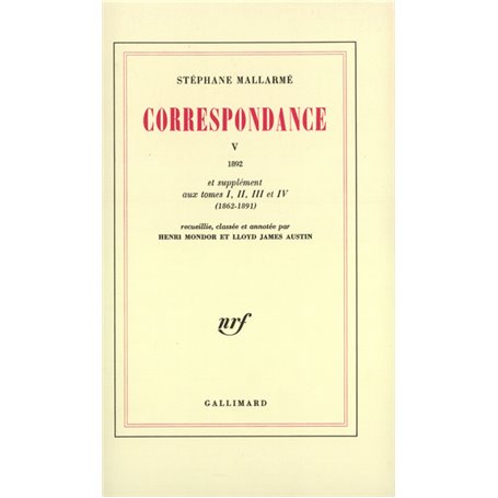 Correspondance