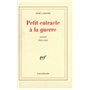 Petit entracte à la guerre