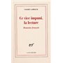 Ce vice impuni, la lecture...