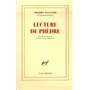 Lecture de Phèdre