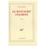 Le manuscrit inachevé