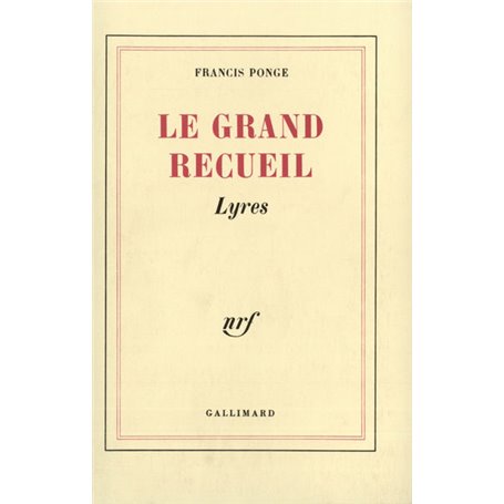 Le Grand recueil