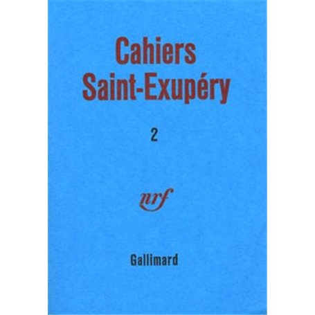 Cahiers Saint-Exupéry