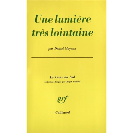 Une lumière très lointaine
