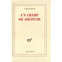 Un champ de solitude