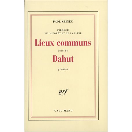 Pibroch de la forêt et de la pluie - Lieux communs / Dahut