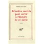 Mémoires secrets pour servir à l'histoire de ce siècle