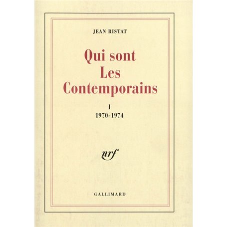 Qui sont les contemporains