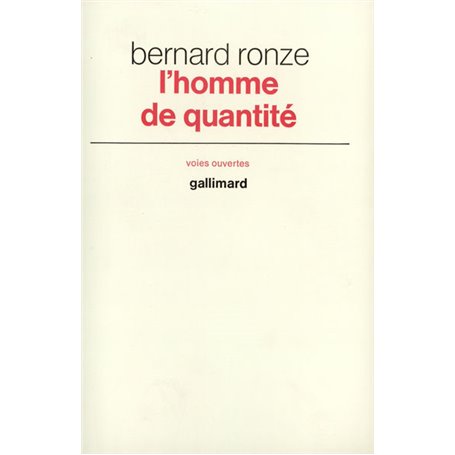 L'Homme de quantité