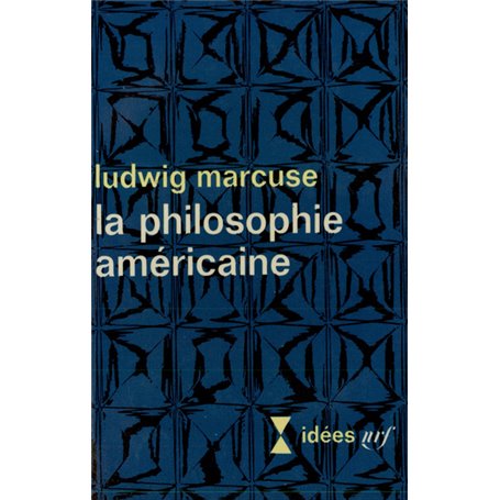 La philosophie américaine