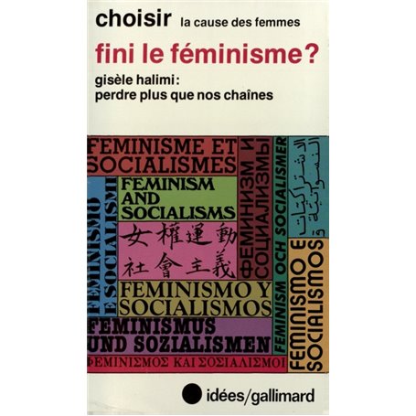 Fini le féminisme ?